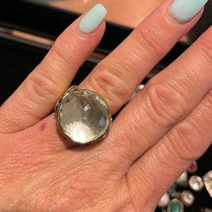 Gorgeous Bora Crystal and SS ring.